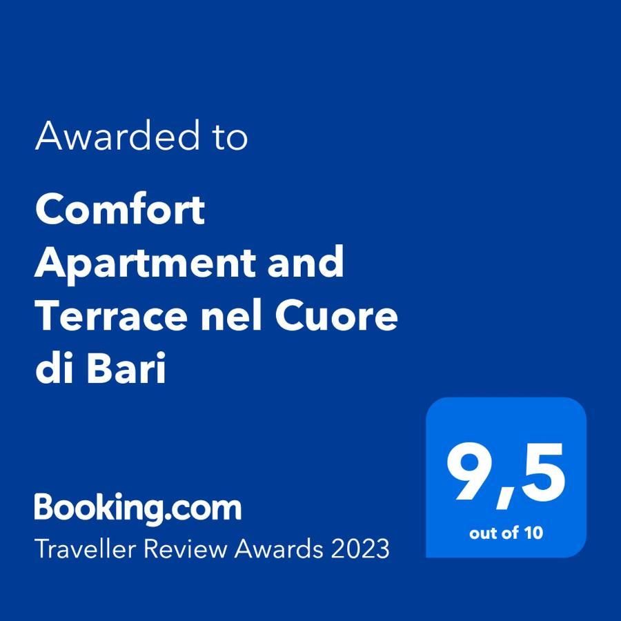 Comfort Apartment And Terrace Nel Cuore Di Bari Eksteriør billede